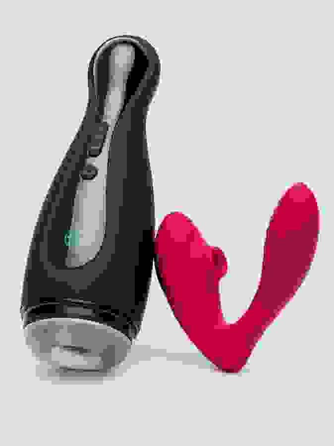 Lovehoney Indulge X Blowmotion Sex Toy Bundle, Black, hi-res